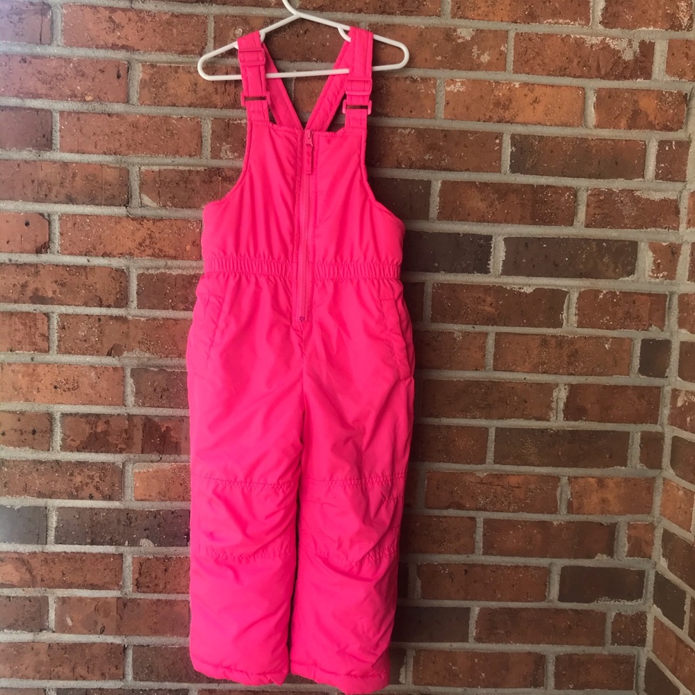 Pink platinum snow suit